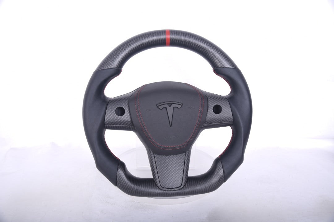 Custom Lwerks Tesla Steering wheel