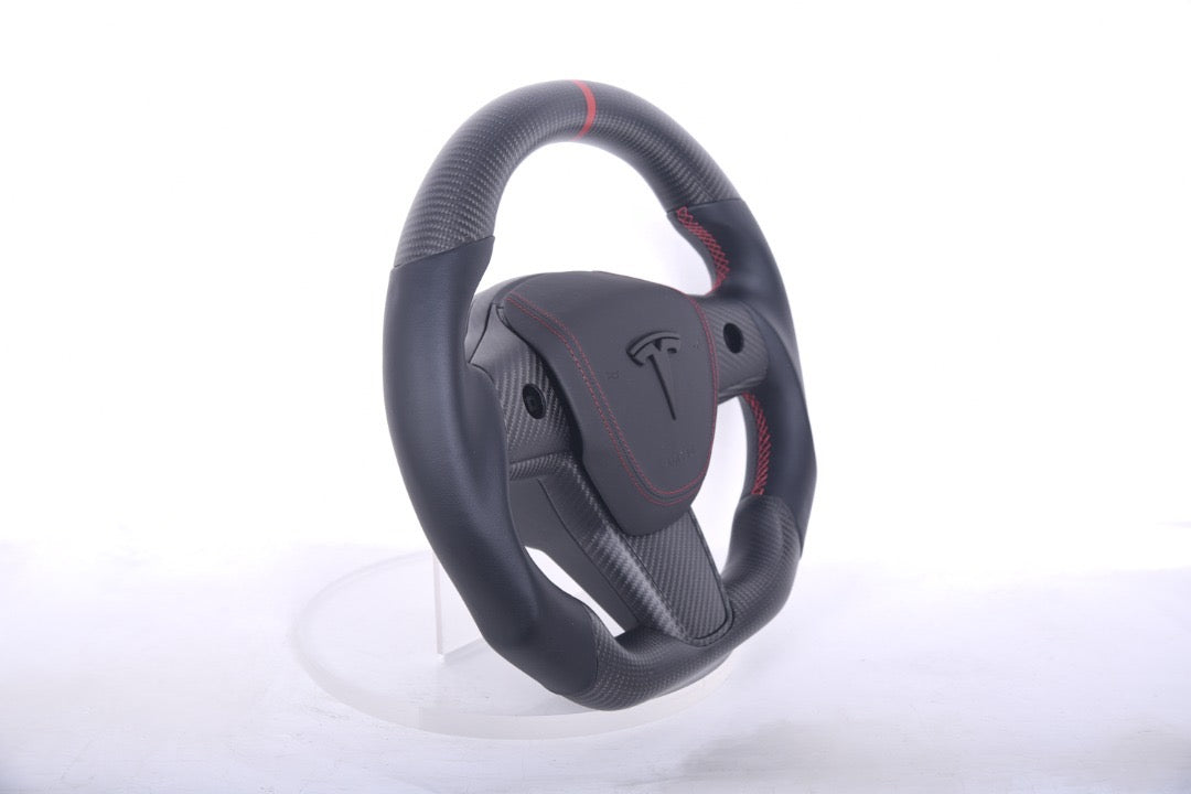 Custom Lwerks Tesla Steering wheel