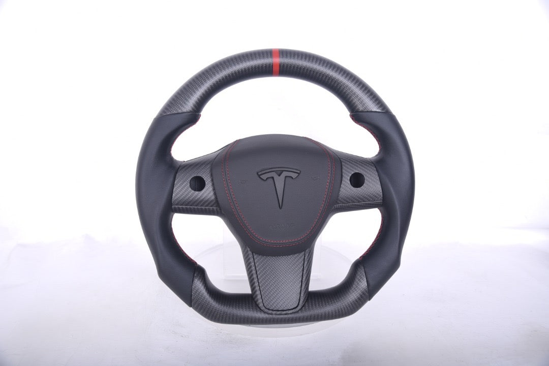 Custom Lwerks Tesla Steering wheel