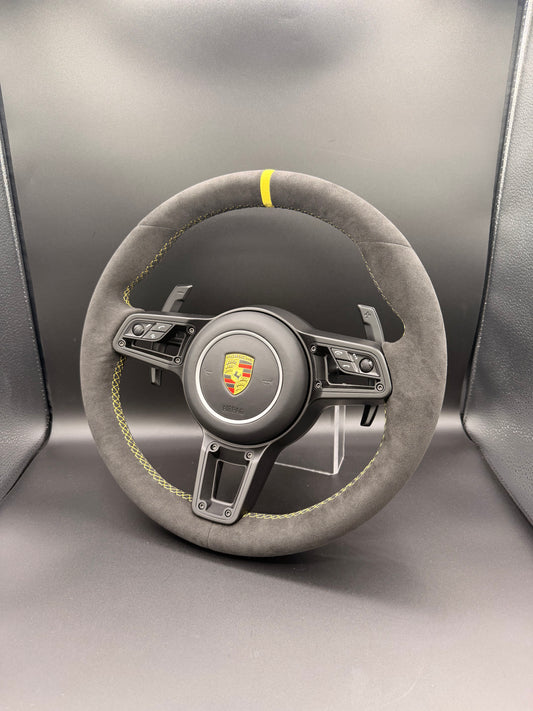 Made To Order Porsche Full Alcantara/ Yellow Stitching 991.1/997/987/981 to 991.2 Full Conversion