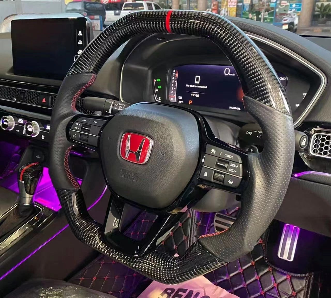 Custom Honda Accord Steering Wheel