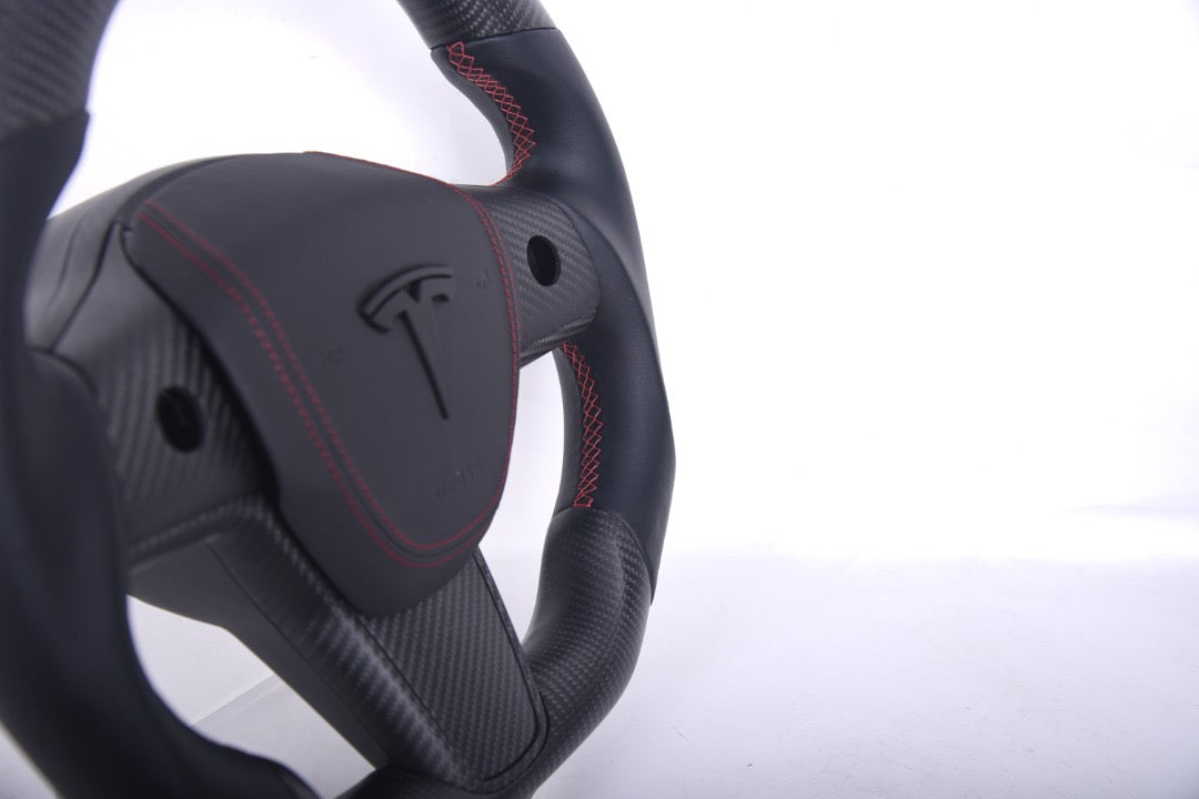 Custom Lwerks Tesla Steering wheel