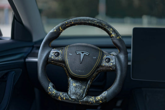 Custom Lwerks Tesla Steering wheel