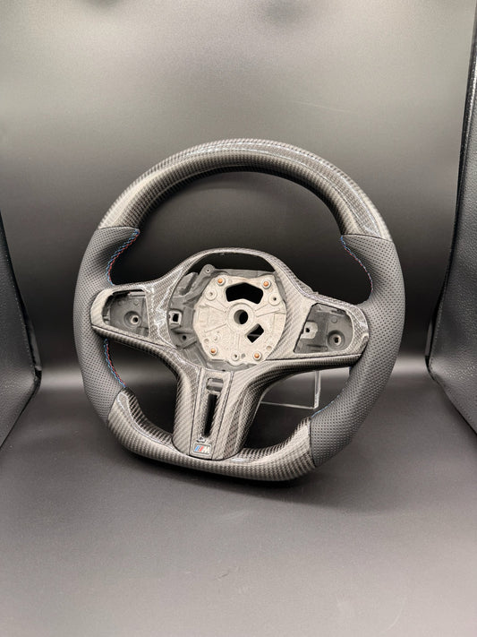 IN STOCK BMW GSeries/M3/M4/M240i/M340i/M440 Carbon Fiber Steering Wheel