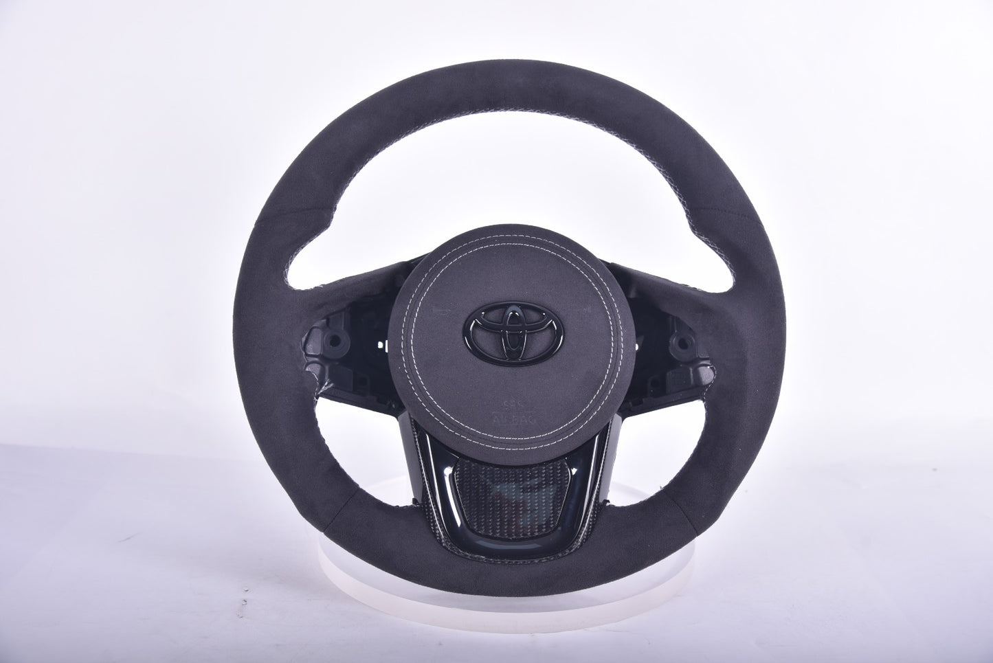 Made To Order Toyota Supra Full Alcantara/Carbon Steering Wheel