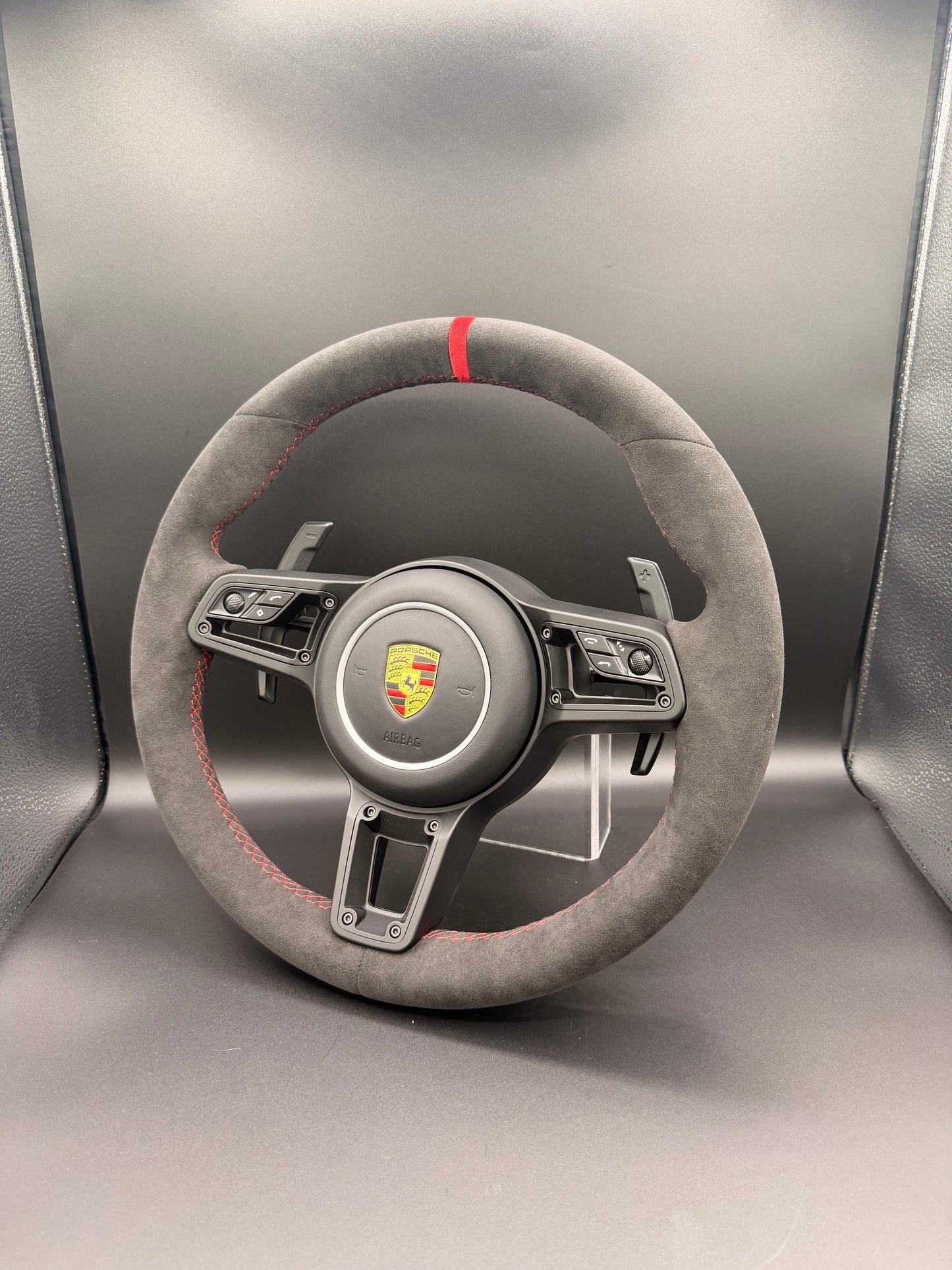 Made To Order Porsche Full Alcantara/ Red Stitching 991.1/997/987/981 to 991.2 Full Conversion