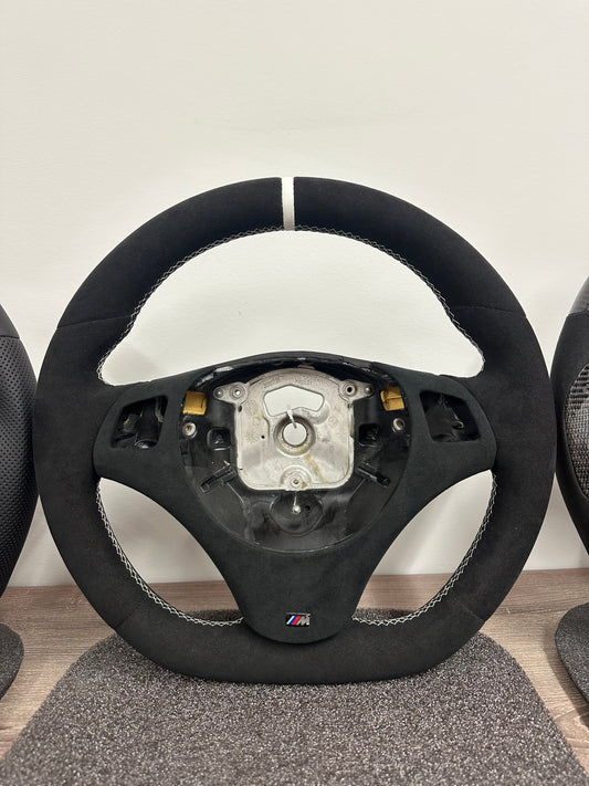 In Stock Lwerks Bmw E Series Full Alcantara Wheel/ Manual