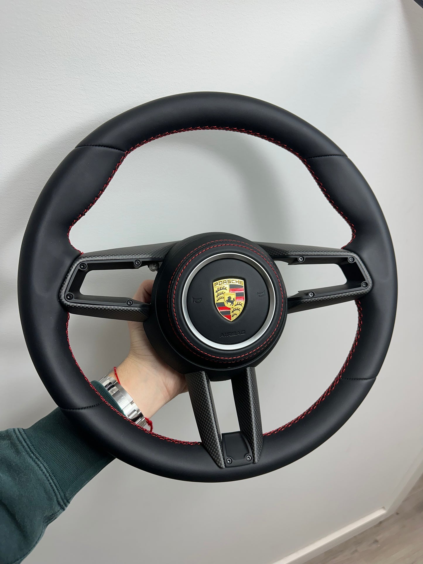 In Stock Lwerks Porsche 992 Style Wheel/ Airbag Cover