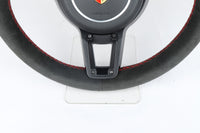 Made to Order Lwerks Porsche 991.2 Full Alcantara Wheel/ Red Stitching Conversion Manual ALL MODELS