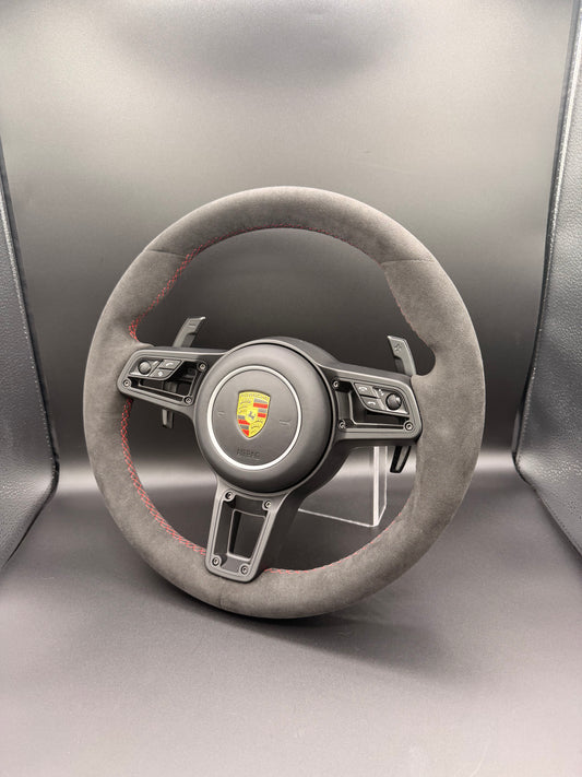 Made To Order Porsche Full Alcantara/ Red Stitching 991.1/997/987/981 to 991.2 Full Conversion
