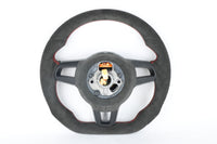 Made to order Lwerks Porsche 991.2/997/987/981 Sport Style Alcantara/Red Stitch Wheel Conversion Manual