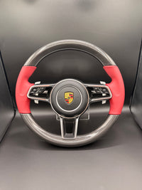 In Stock Porsche Carbon Fiber/Leather 991.1/997/987/981 to 991.2 Full Conversion