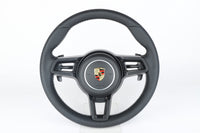 Made to order Lwerks Porsche 991.2/997/987/981 Full Leather/ White Stitch Steering Wheel Conversion/ Pdk
