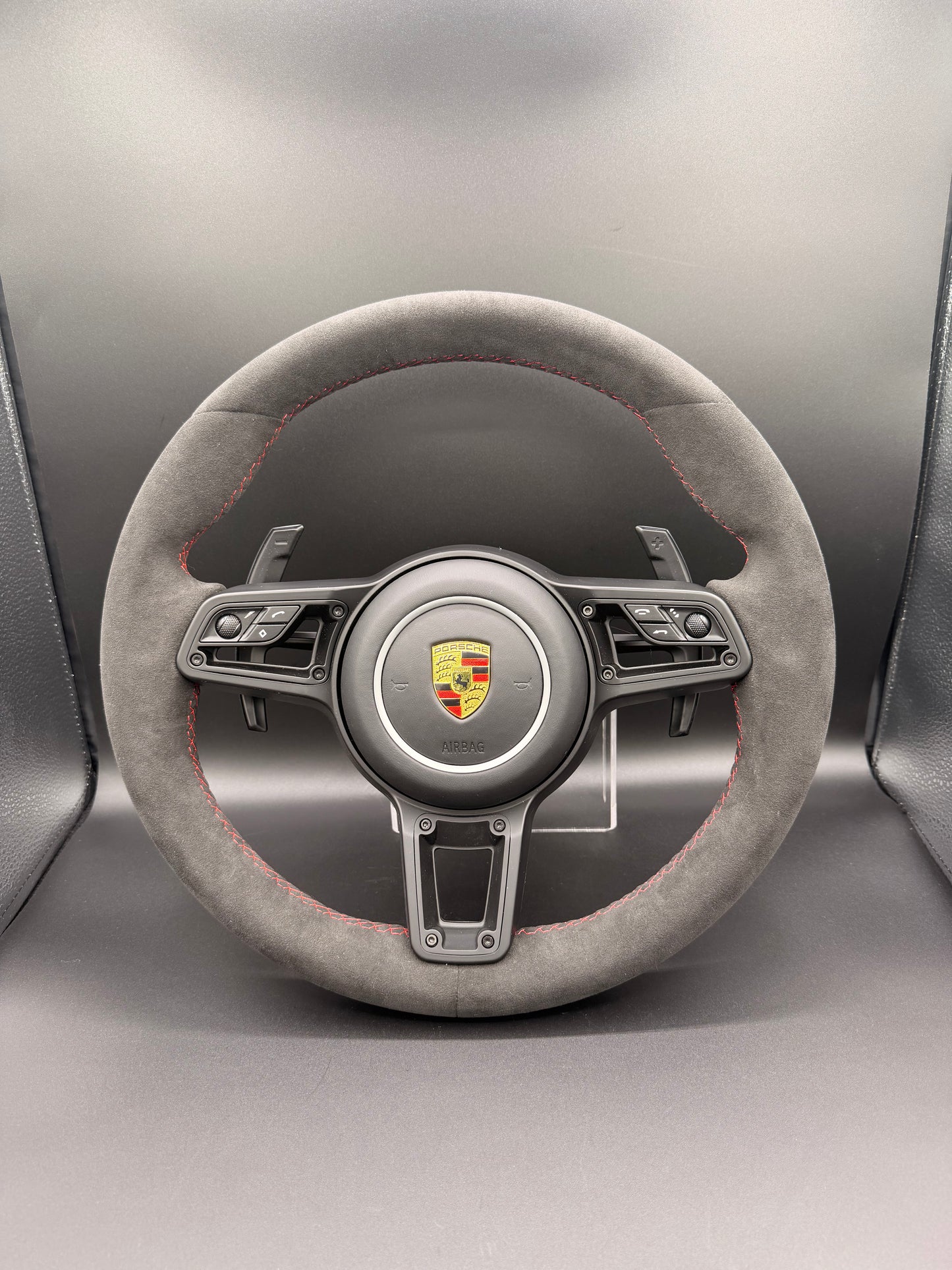 Made To Order Porsche Full Alcantara/ Red Stitching 991.1/997/987/981 to 991.2 Full Conversion