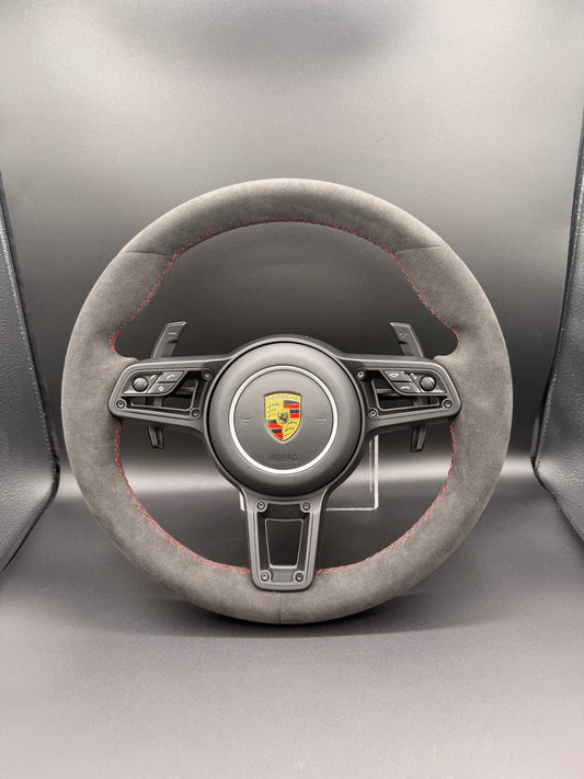 Made To Order Porsche Full Alcantara/ Red Stitching 991.1/997/987/981 to 991.2 Full Conversion