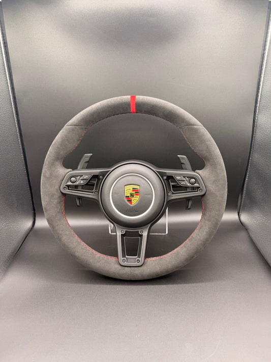 Made To Order Porsche Full Alcantara/ Red Stitching 991.1/997/987/981 to 991.2 Full Conversion