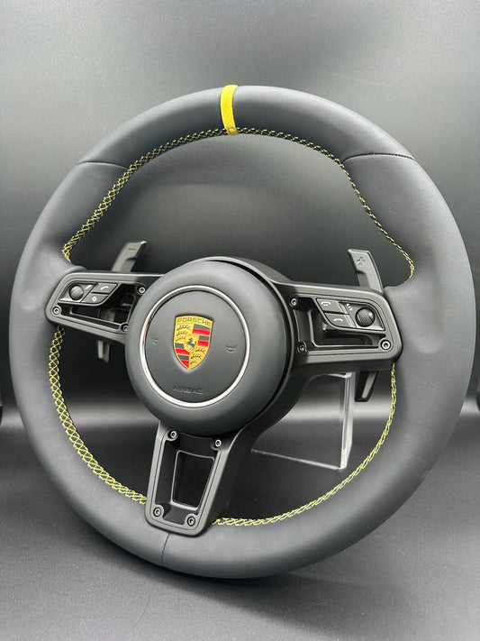 In Stock Porsche Leather 991.1/997/987/981 to 991.2 Full Conversion with Multifunction