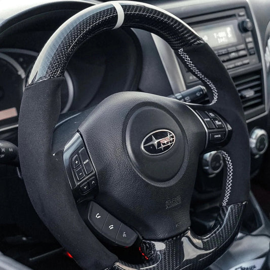 Custom Subaru STI Steering Wheel