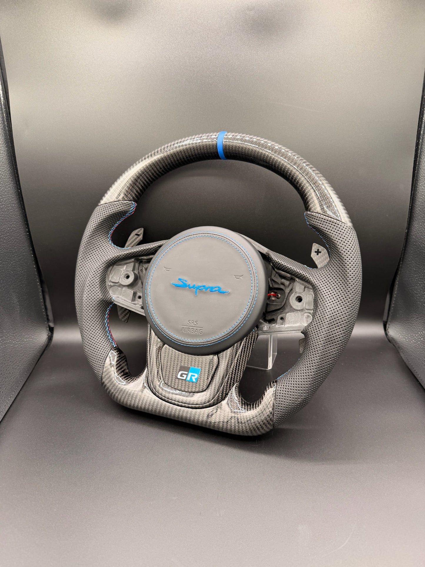 IN STOCK MK5/ A90 Supra Steering Wheel/Magnetic Paddles Included