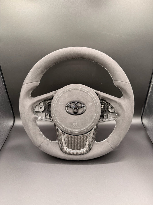 IN STOCK Toyota Supra Full Alcantara Steering Wheel