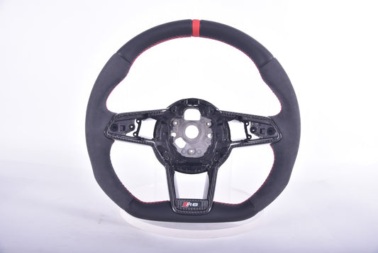 Made To Order Audi R8 Steering Wheel / Leather / Alcantara / Carbon