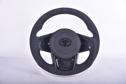 Made To Order Toyota Supra Full Alcantara/Carbon Steering Wheel